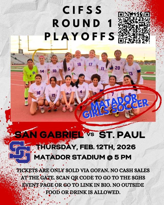 Girls Soccer CIF 1st Round Playoff Game Featured Photo