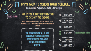 Back to School Night 8.26.26