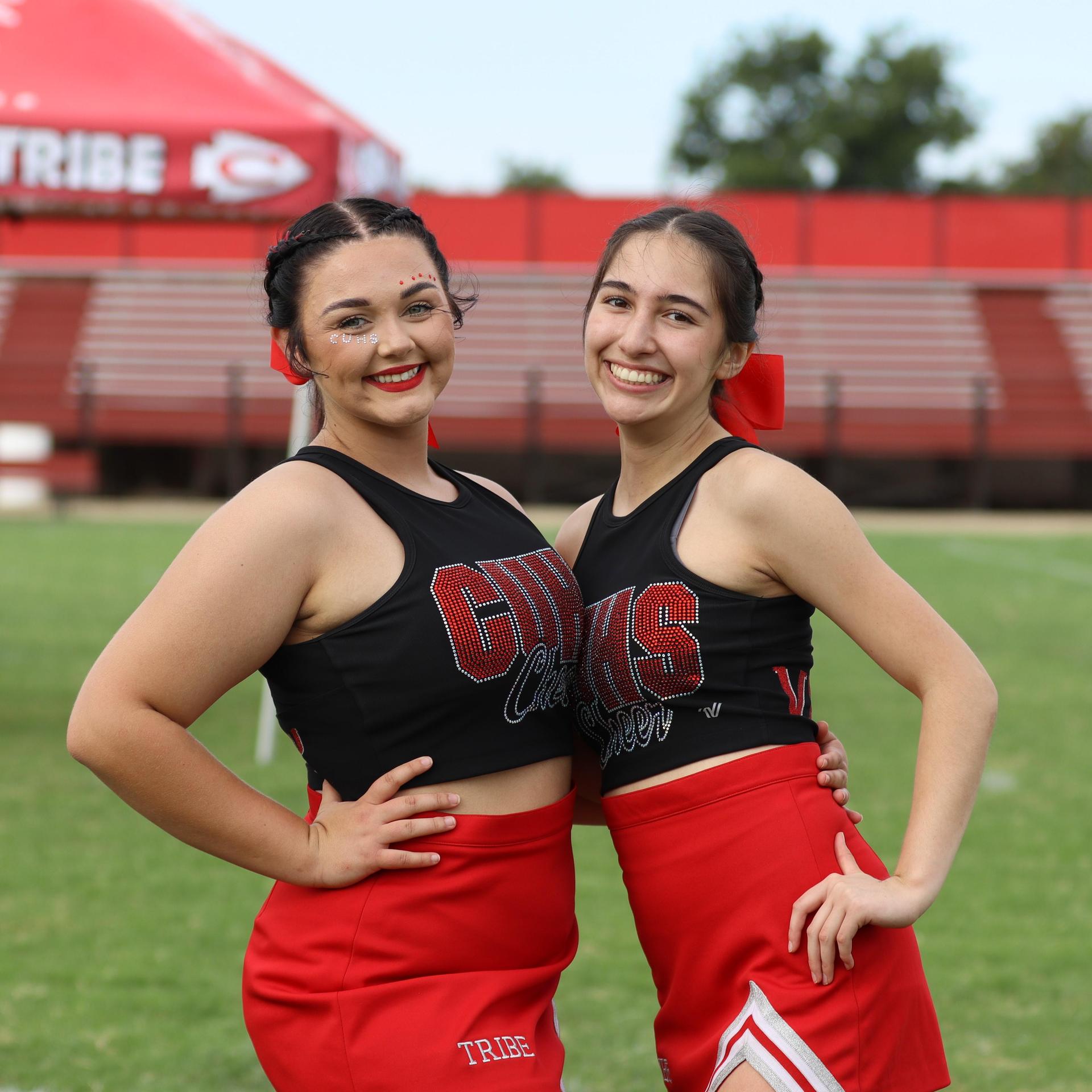 Students and staff enjoying the back to school rally