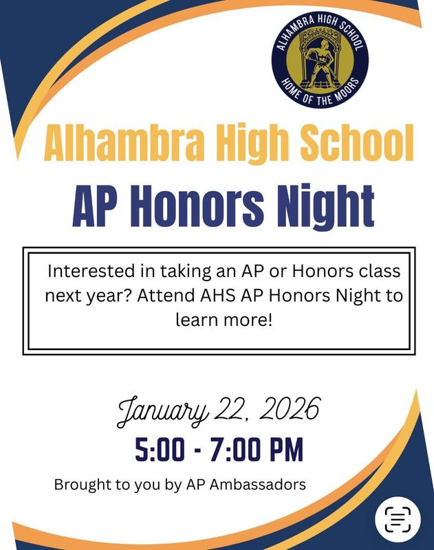 Alhambra High School - AP Honors Night Featured Photo