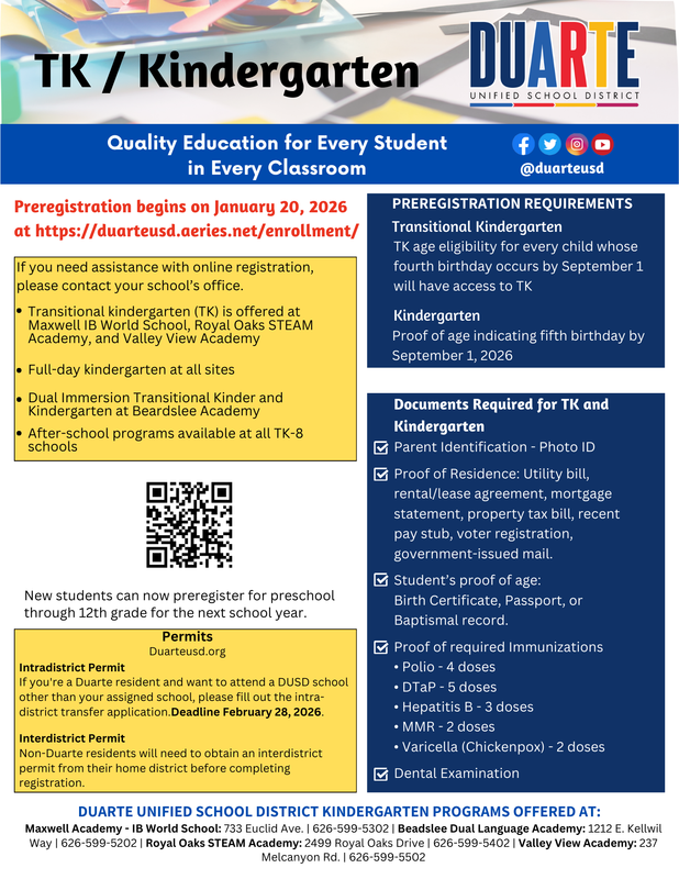 Preregistration Flyer (English)