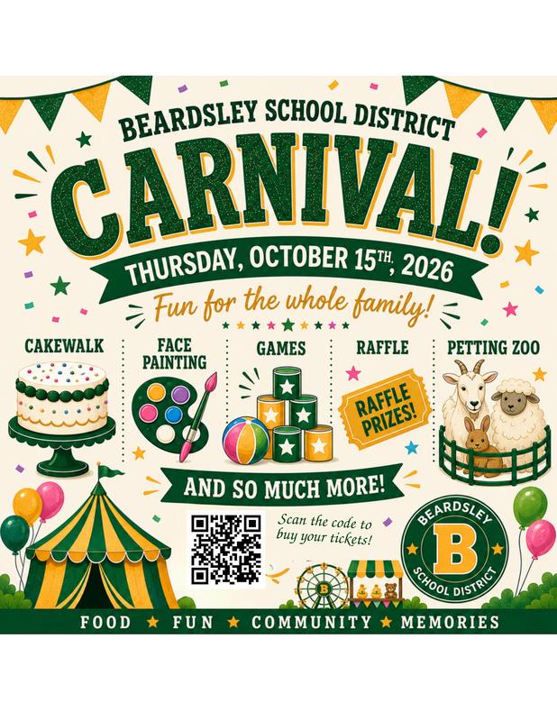 Carnival flyer October 15th 2026 4-7 PM