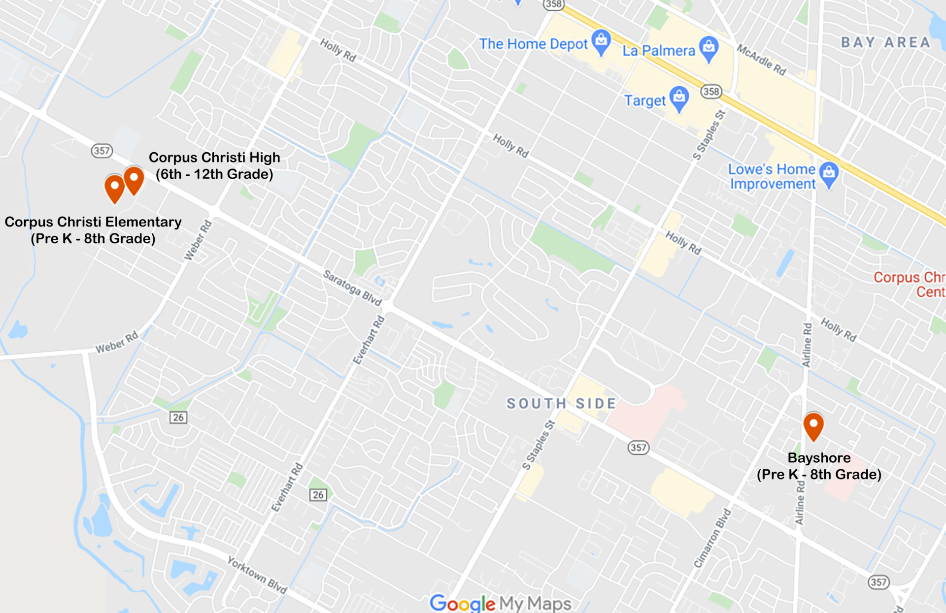 SST Schools in Corpus Christi Area