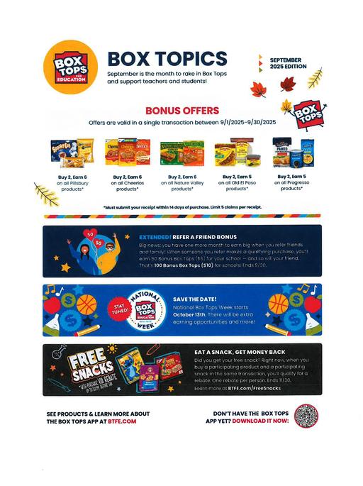 Box Tops