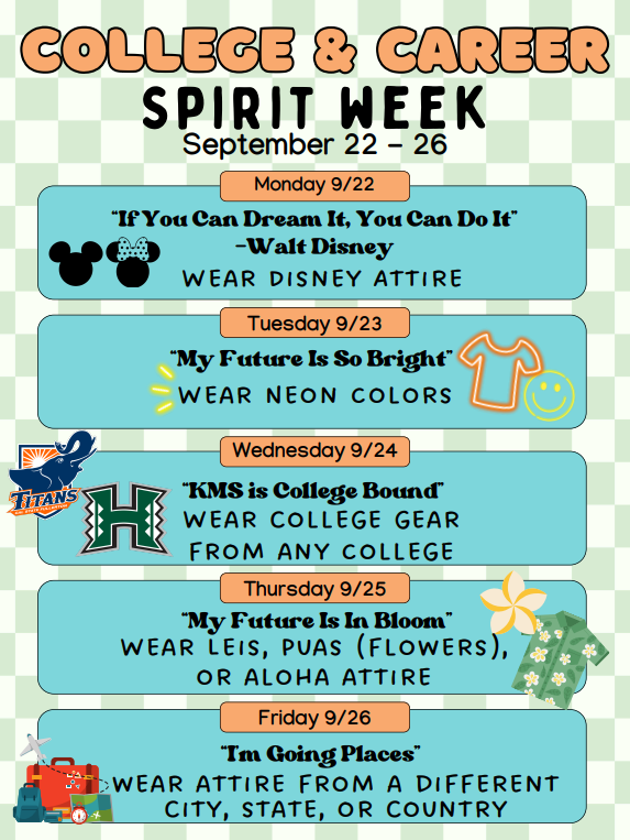 College and Career Week Sept. 22-26