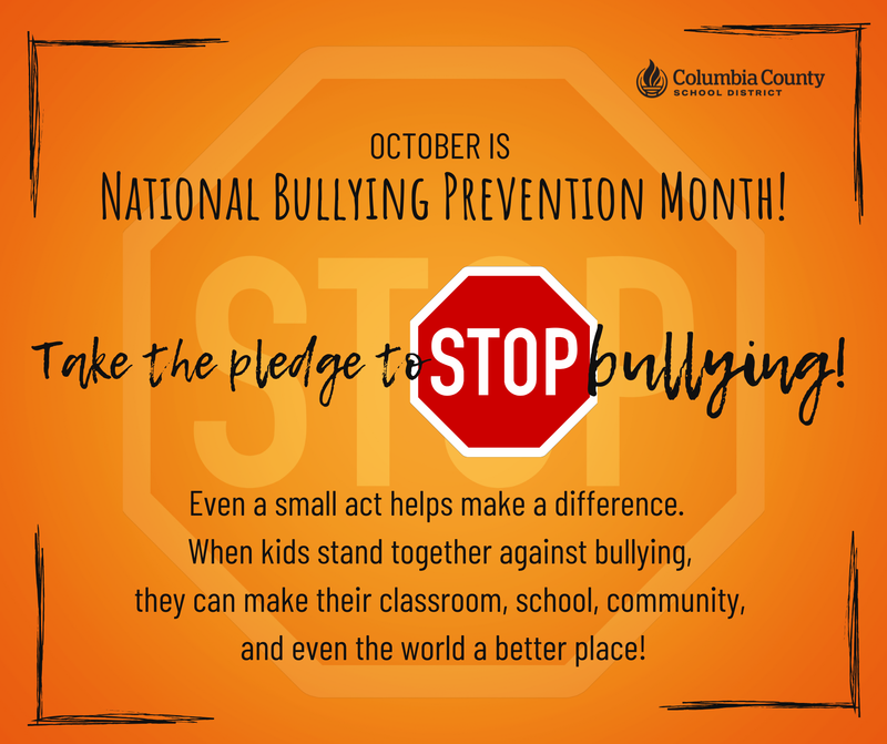 bullying awareness and prevention graphic