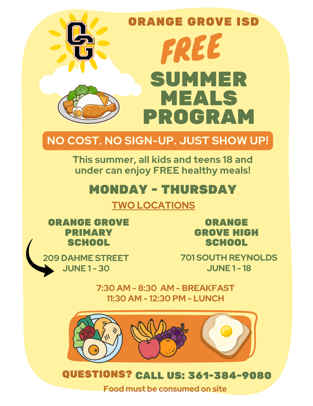 Summer Meals Program at OGISD Featured Photo