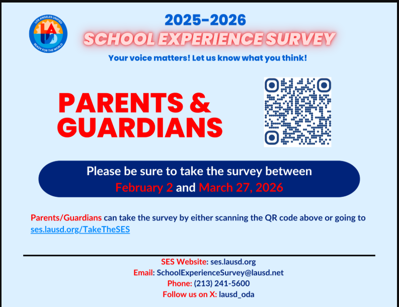 School Experience Survey