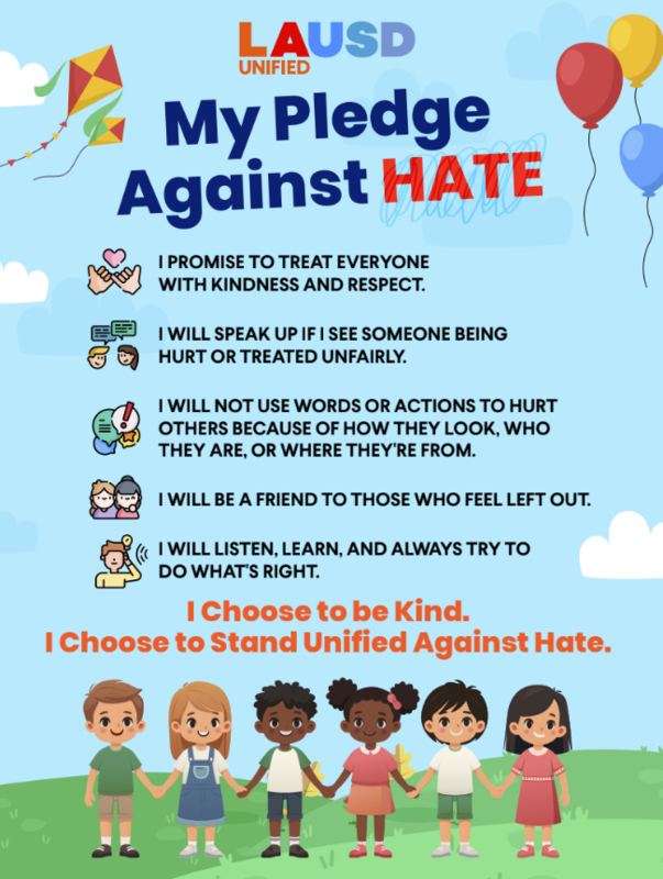 My Pledge Against Hate poster