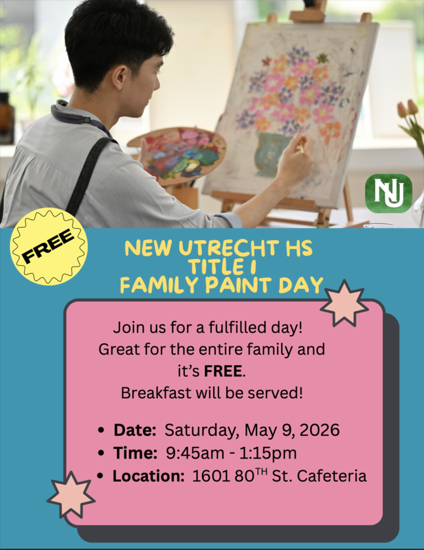 Family Paint Day - May 9th