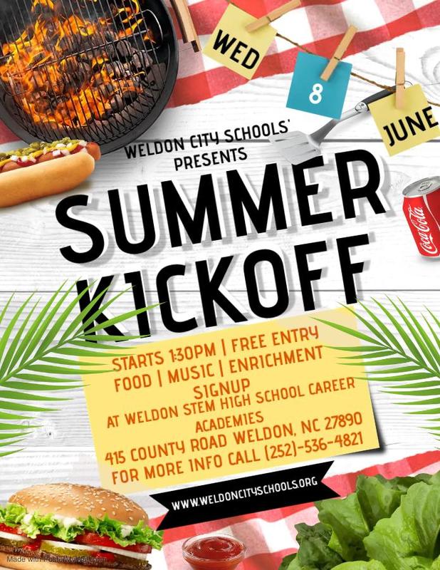 Summer Kick Off Weldon City Schools