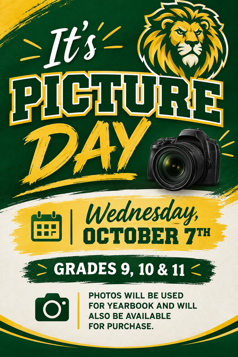 NDHS Picture Day, grades 9, 10, & 11