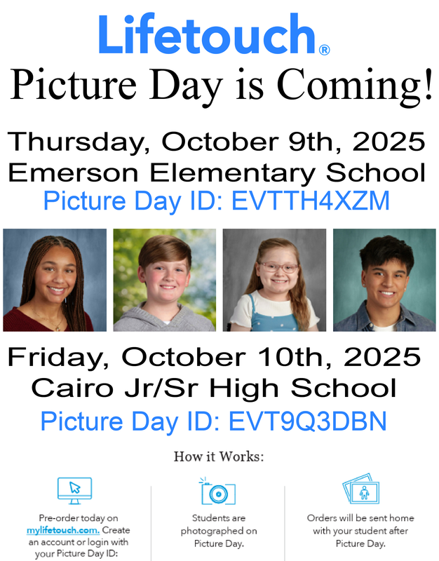 Picture Day Resources for October 9th & 10th - Lifetouch
