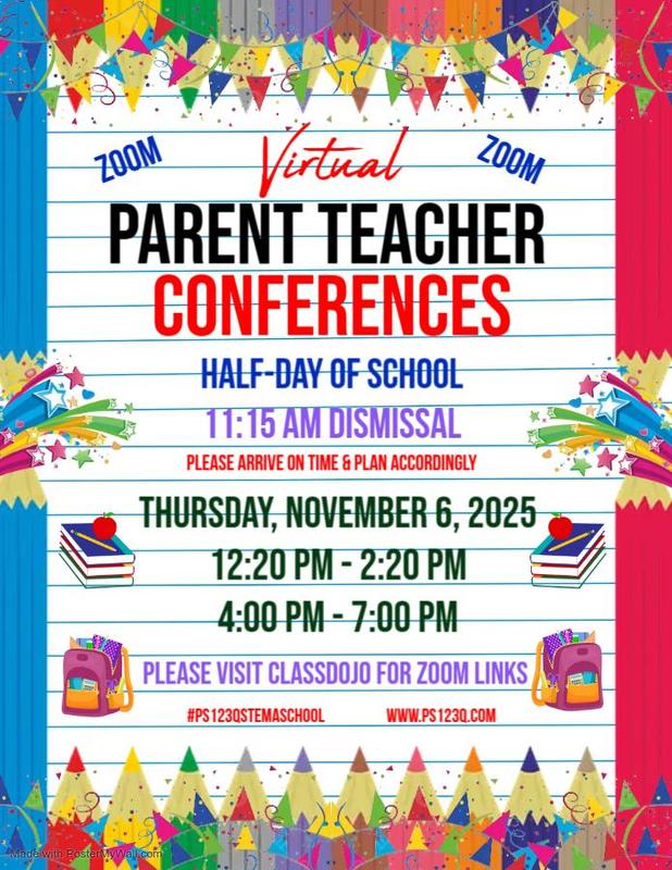 Half Day and Parent-Teacher Conferences