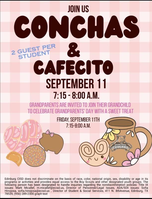 Info for breakfast with grandparents day