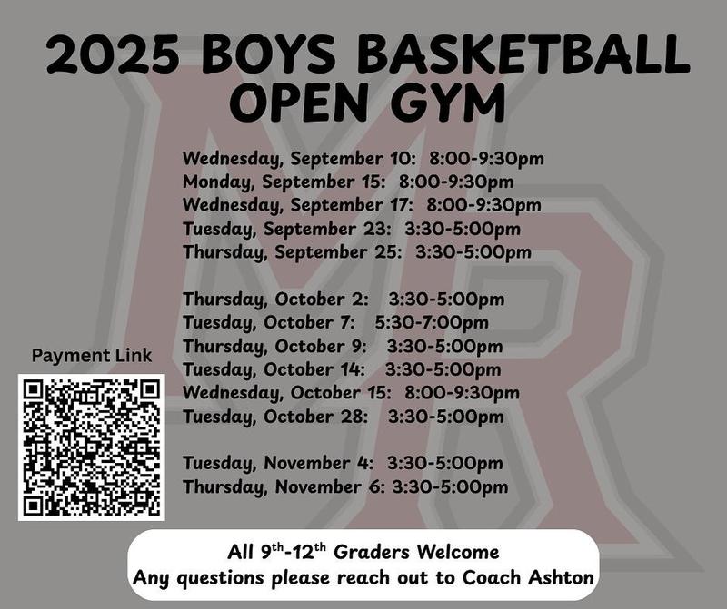Boys Basketball Open Gym