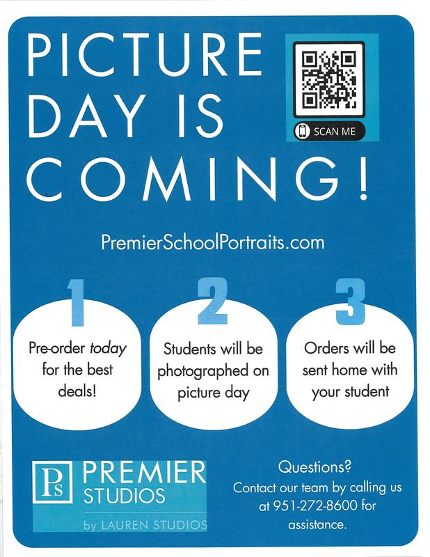 PICTURE DAY IS COMING