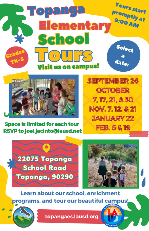 School tour flyer
