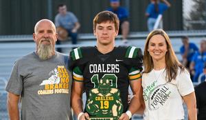 Coalers honor senior football player