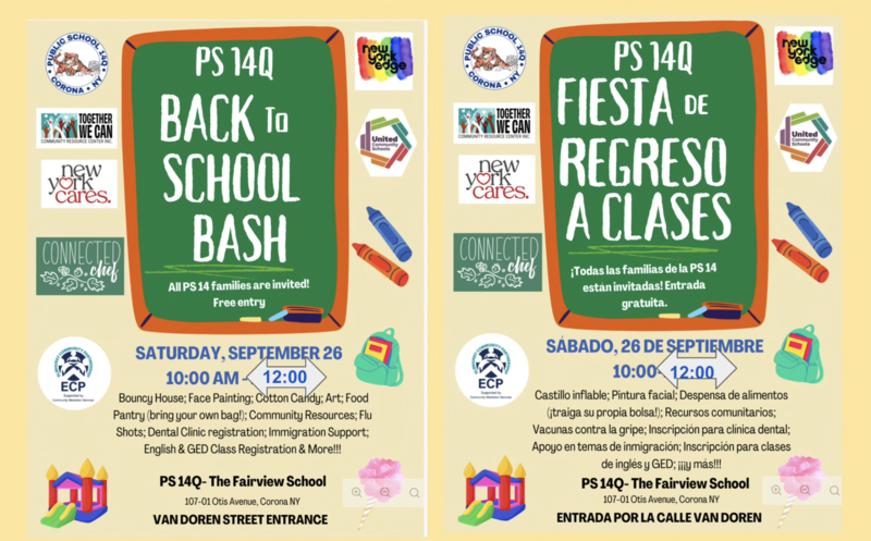spanish english back to school fair 9/26