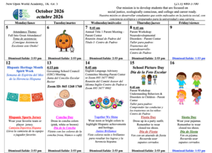 October dates
