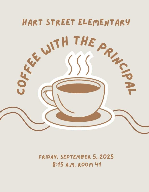 Coffee with the principal Flyer