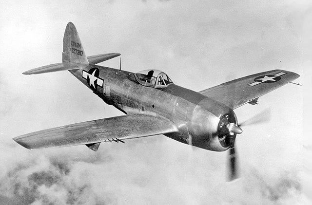 P-47N Thunderbolt plane