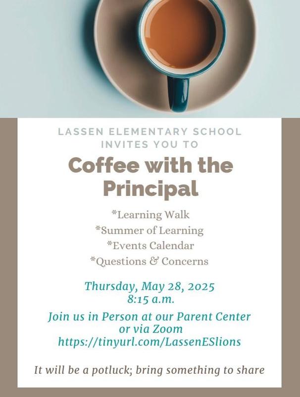 Coffee with the principal