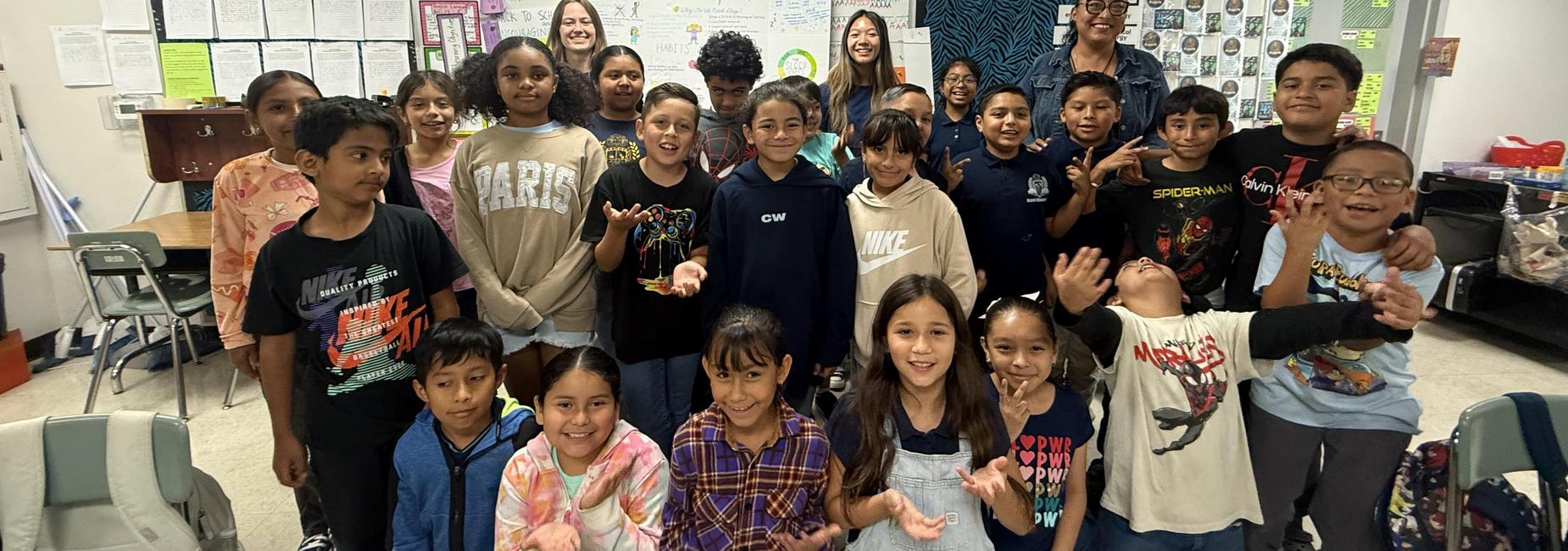 UCLA InterAxon's presentation on Sleep and the Brain in Ms. Garcia's 4th grade class.  Tuesday, October 7, 2025.