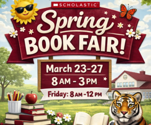 spring book fair March 23-27
