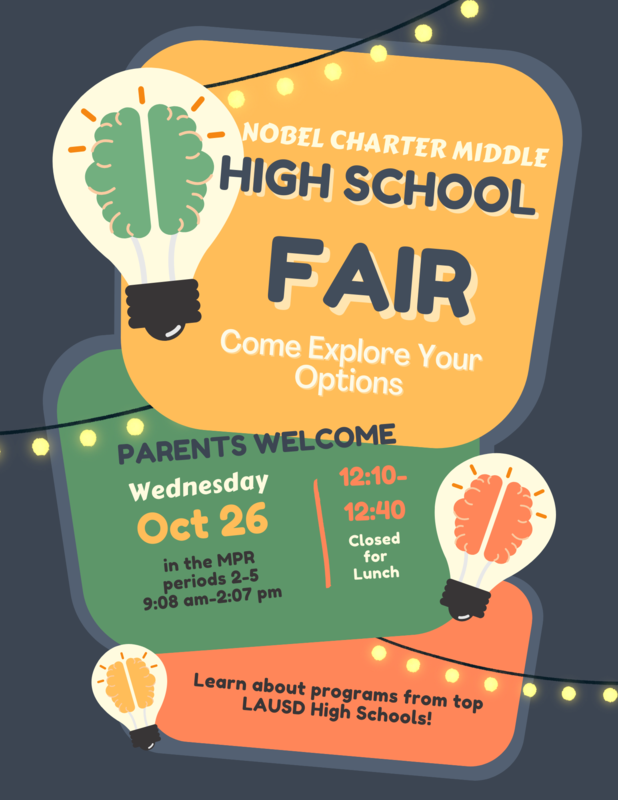 High School Fair Nobel Middle School