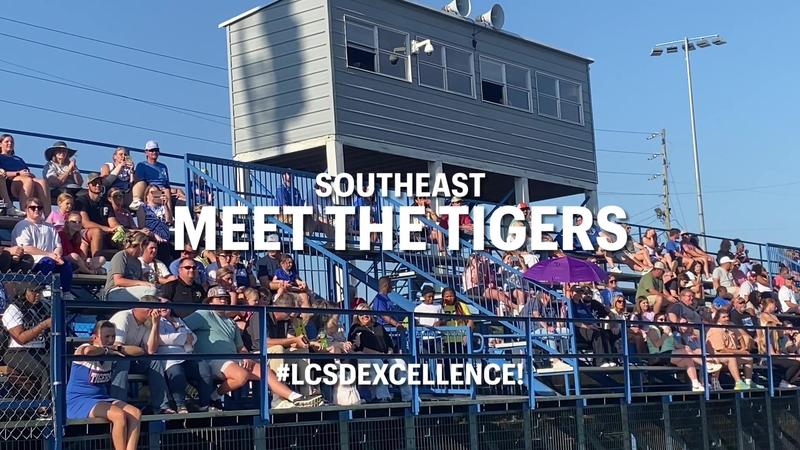Southeast High School Meet the Tigers Graphic