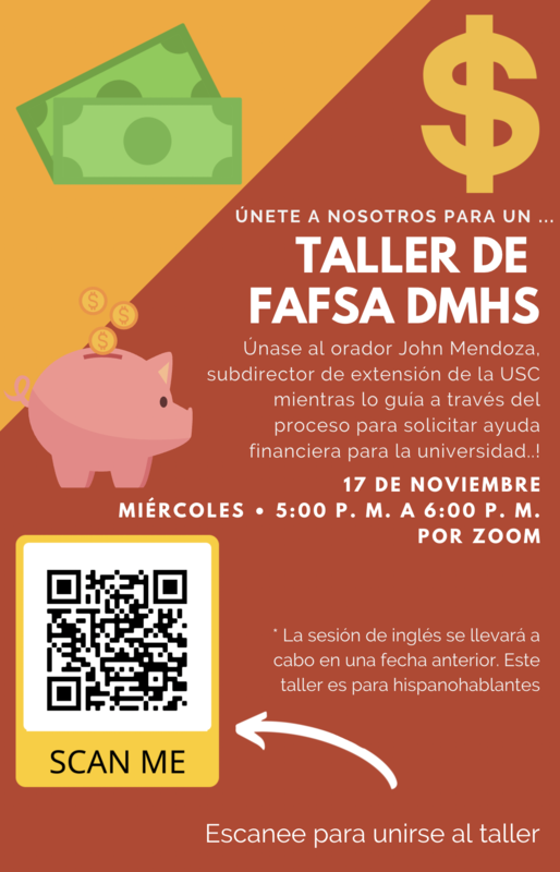 FAFSA Workshop - Taller de FAFSA Featured Photo