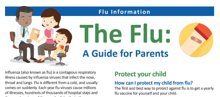 Health Information (Flu and Coronavirus) Featured Photo