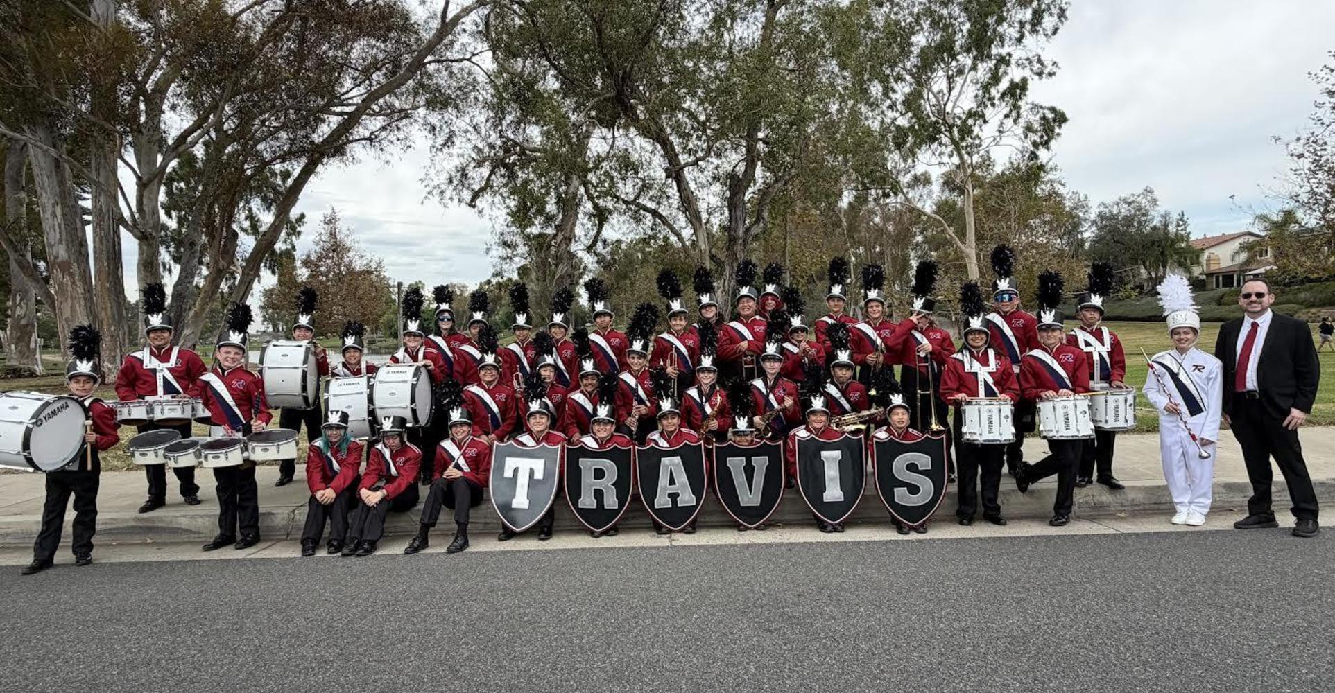 Travis Ranch MS Marching Band at the Heritage Day Parade 2026