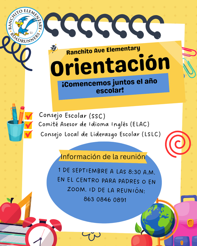 Week at a Glance Spanish