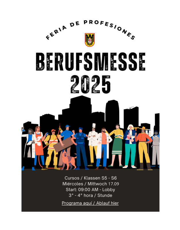 Unsere Berufsmesse steht vor der Tür! Featured Photo