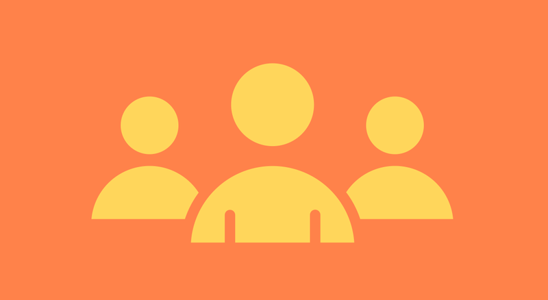 Graphic showing people who are volunteers
