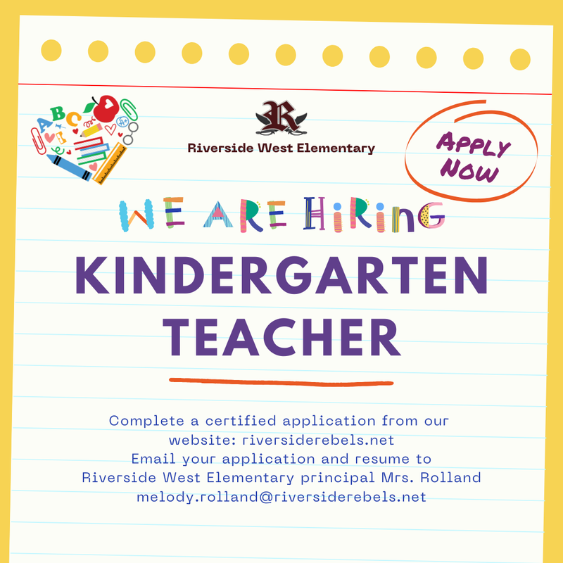 We Are Hiring For A Kindergarten Teacher Position Featured Photo