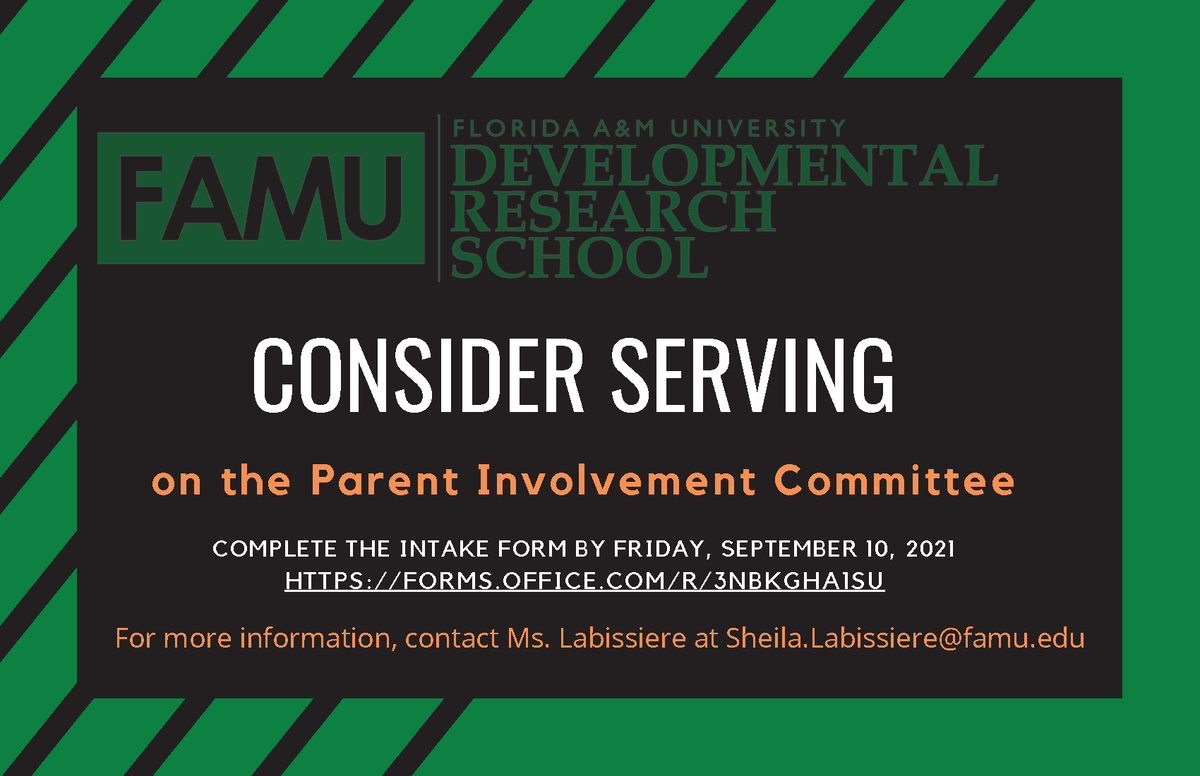 Parent Involement Flyer