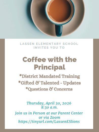 Coffee with the Principal