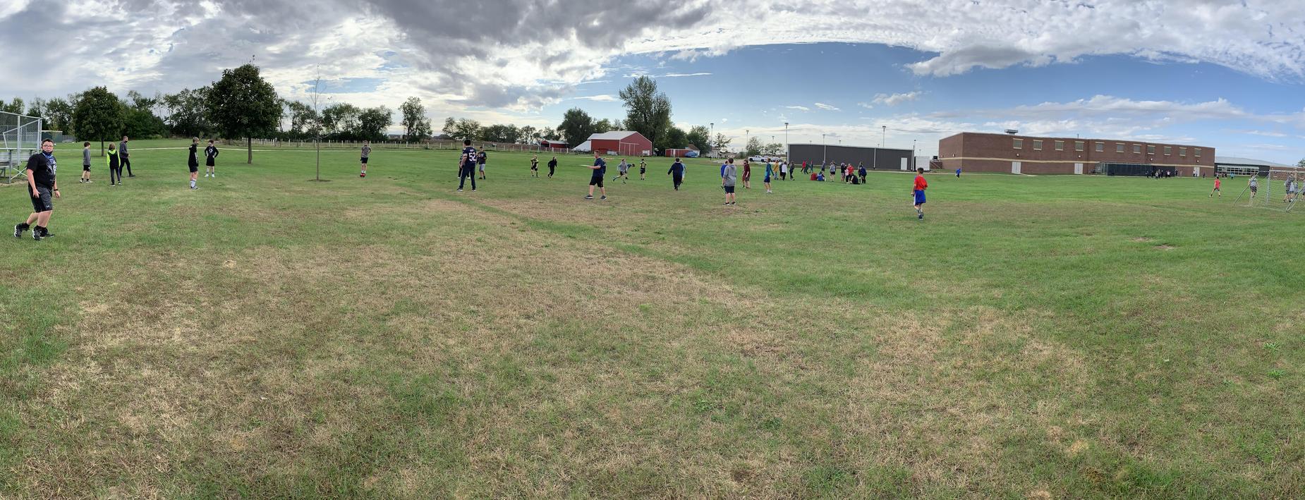 Learning outside at the MS