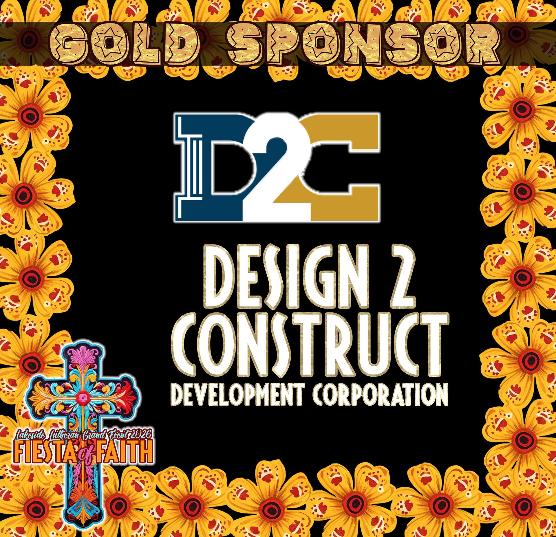 Design 2 Construct - Gold Sponsor
