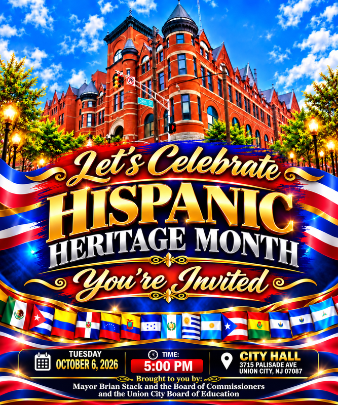 Hispanic Heritage Month Celebration Flyer