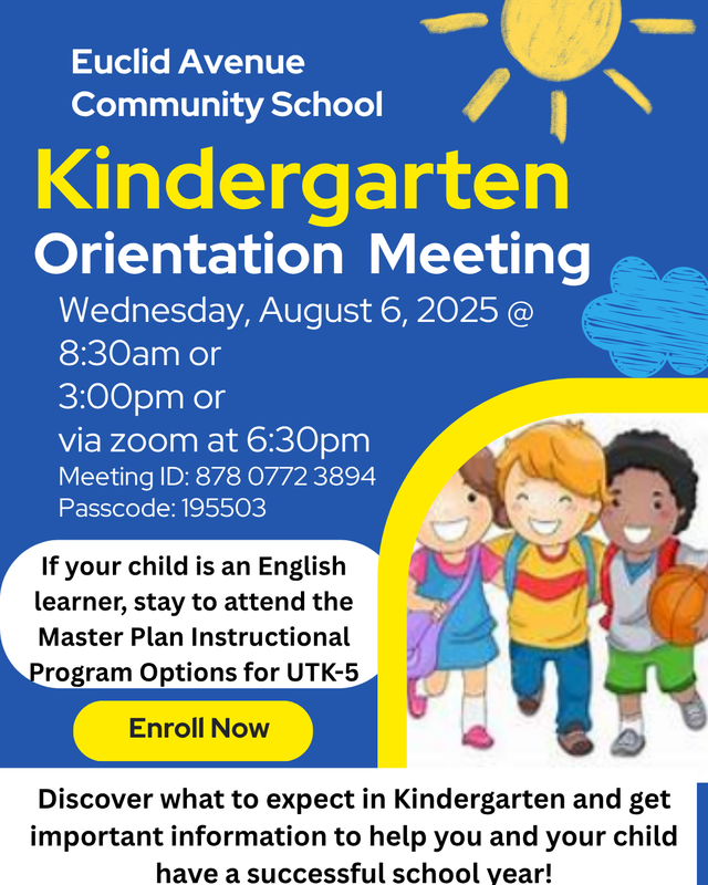 Kindergarten Orientation