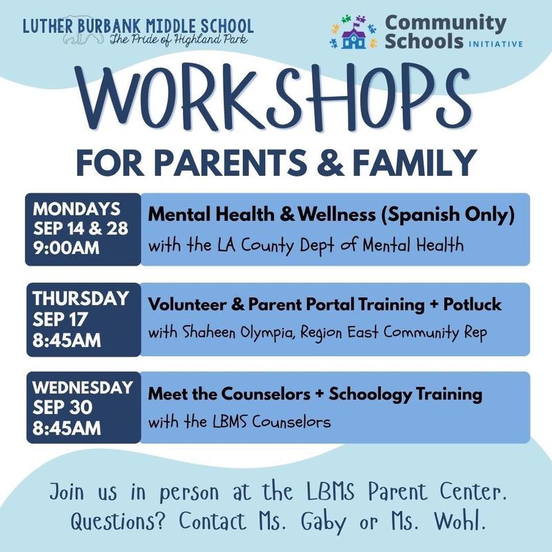 parent workshop