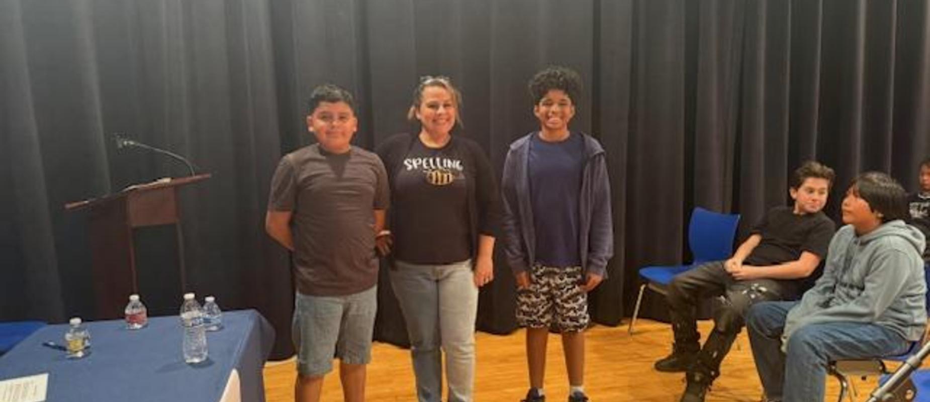 spelling bee winner and runnerup