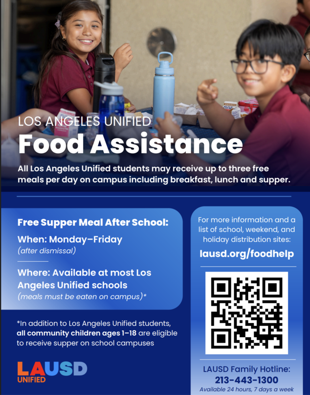 food assistance flyer