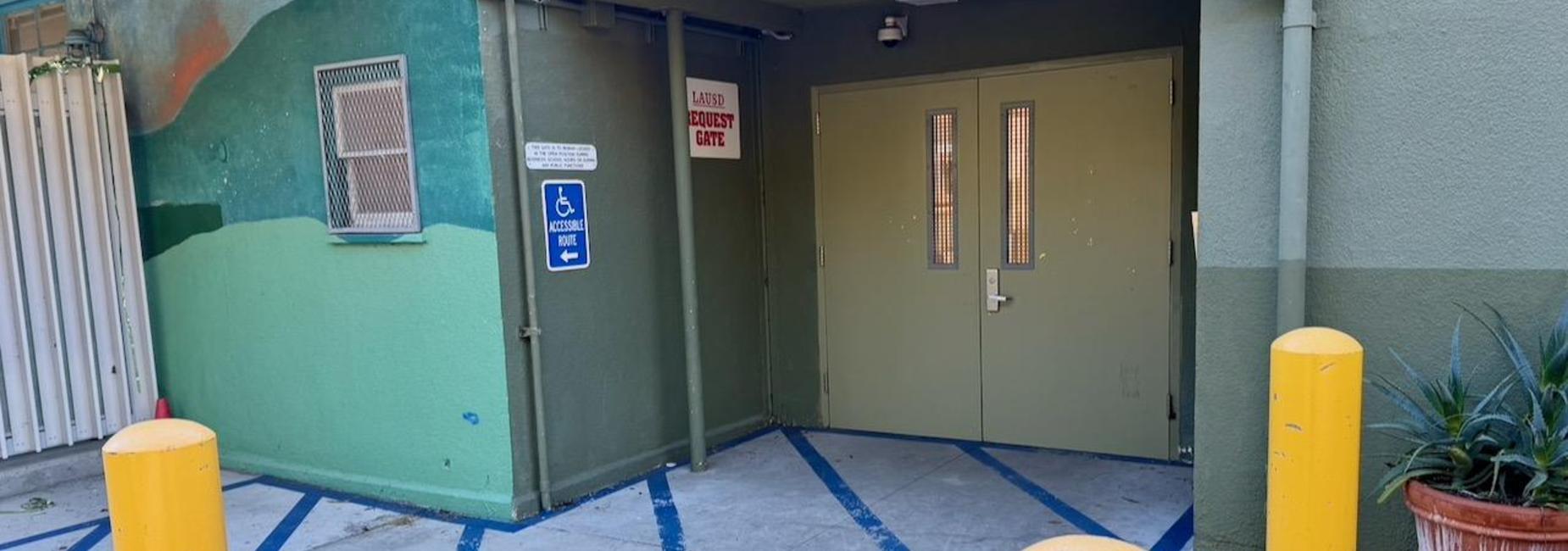 Main doors
