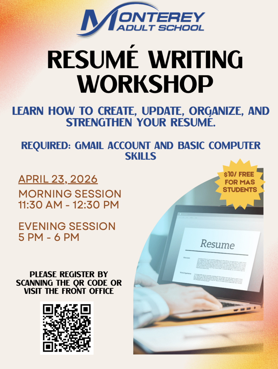 resume flyer image